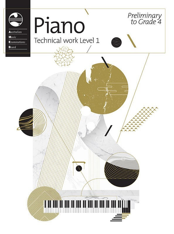 AMEB Technical Workbook Piano Level 1 2018